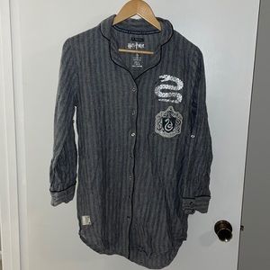 Harry Potter Slytherin D. Malfoy night shirt S